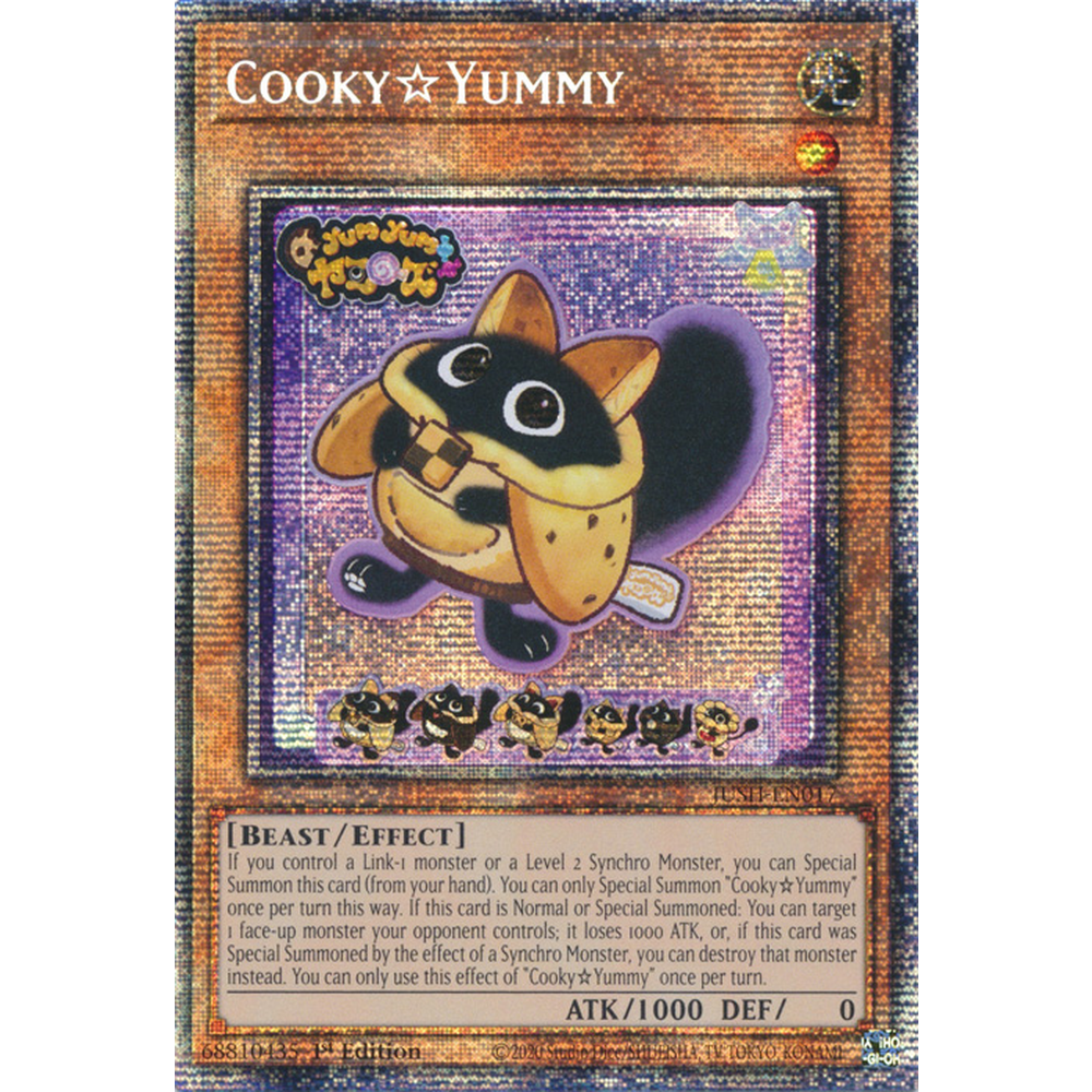 Yu-Gi-Oh! TCG - Justice Hunters - JUSH-EN017 - CookyYummy - Starlight Rare (1st Edition)
