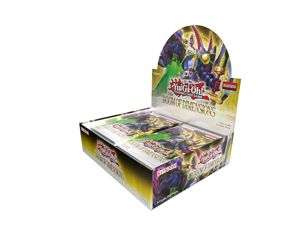 Yu-Gi-Oh! TCG - Doom of Dimensions - Display Case (12x Booster Boxes) (1st Edition)