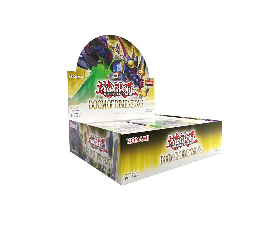 Yu-Gi-Oh! TCG - Doom of Dimensions - Display Case (12x Booster Boxes) (1st Edition)