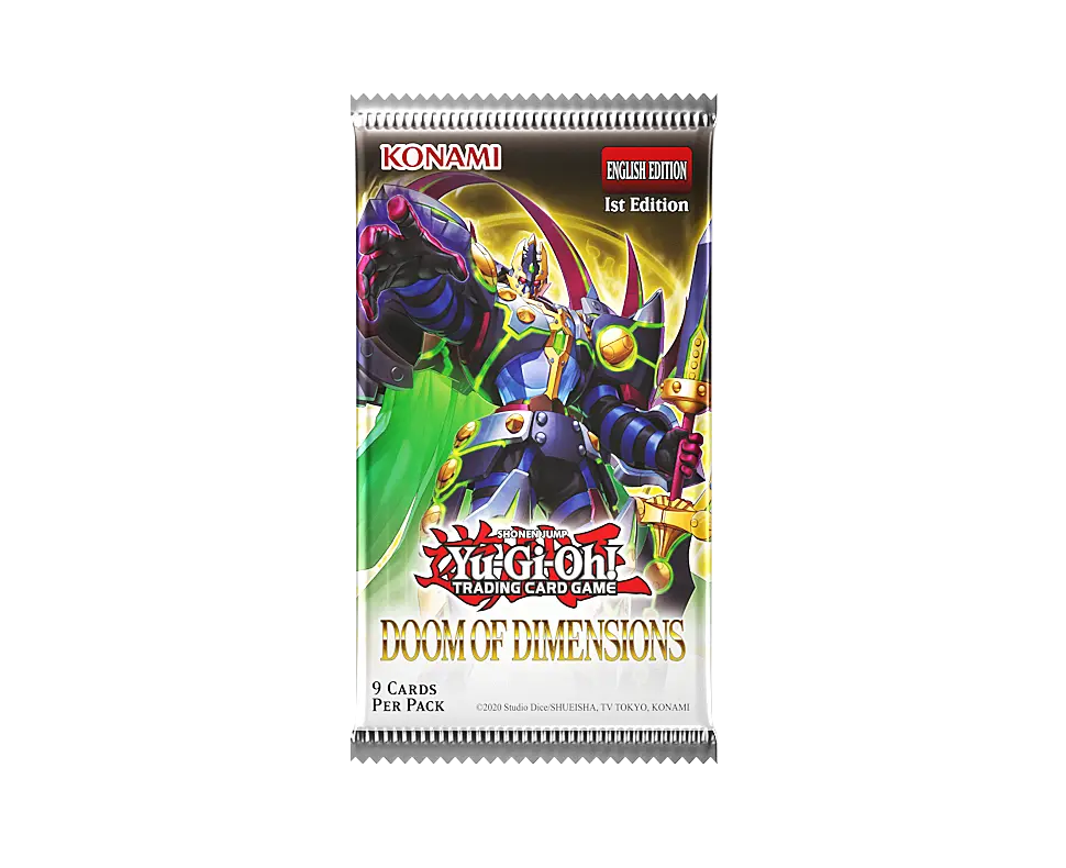 Yu-Gi-Oh! TCG - Doom of Dimensions - Display Case (12x Booster Boxes) (1st Edition)
