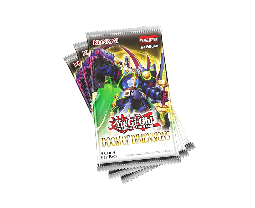 Yu-Gi-Oh! TCG - Doom of Dimensions - Display Case (12x Booster Boxes) (1st Edition)