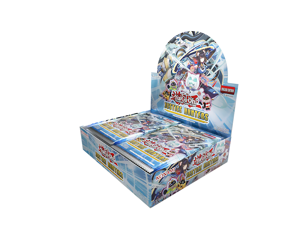 Yu-Gi-Oh! TCG - Justice Hunters - Display Case (12x Booster Boxes) (1st Edition)