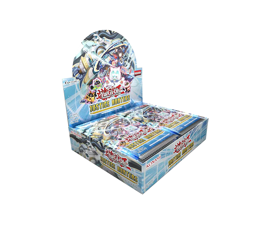 Yu-Gi-Oh! TCG - Justice Hunters - Display Case (12x Booster Boxes) (1st Edition)