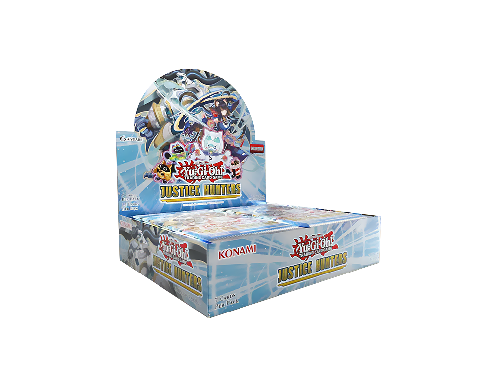 Yu-Gi-Oh! TCG - Justice Hunters - Display Case (12x Booster Boxes) (1st Edition)
