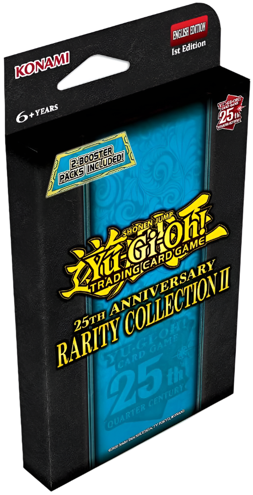 Yu-Gi-Oh! TCG - 25th Anniversary Rarity Collection 2 - 2-Pack Booster Tuckbox