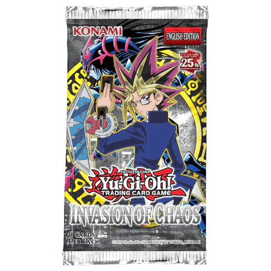 Yu-Gi-Oh! - 25th Anniversary - Invasion of Chaos Booster Box (24 Packs)