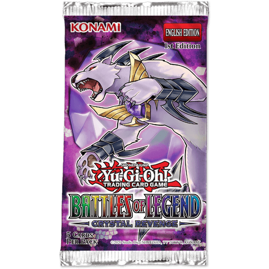 Yu-Gi-Oh! Battles of Legend: Crystal Revenge Booster Box