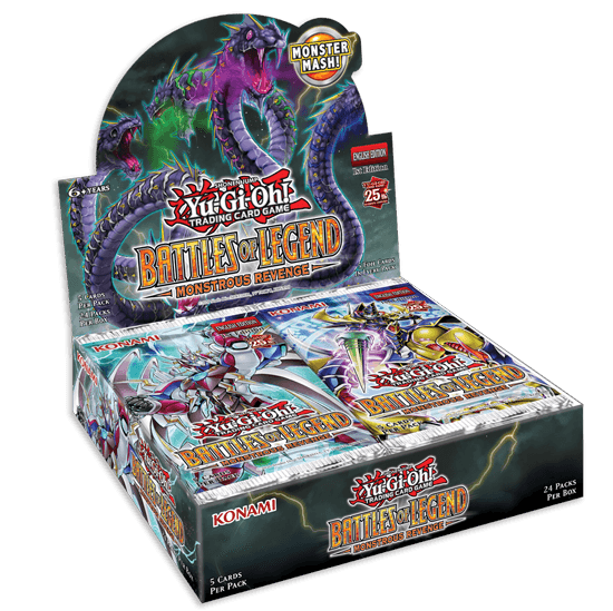 Yu-Gi-Oh! - Battles of Legend: Monstrous Revenge - Display Case (12x Booster Boxes)