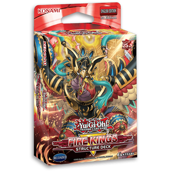 Yu-Gi-Oh! - Fire Kings - Structure Deck Revamped Display Case (8x Decks)